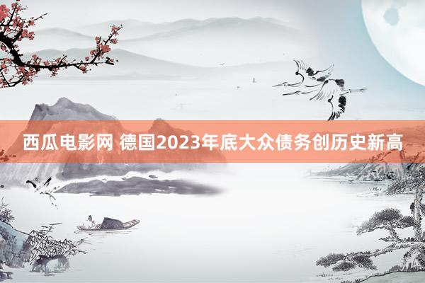 西瓜电影网 德国2023年底大众债务创历史新高